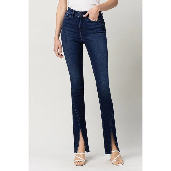 Flying Monkey High Rise Slim Straight W Slit