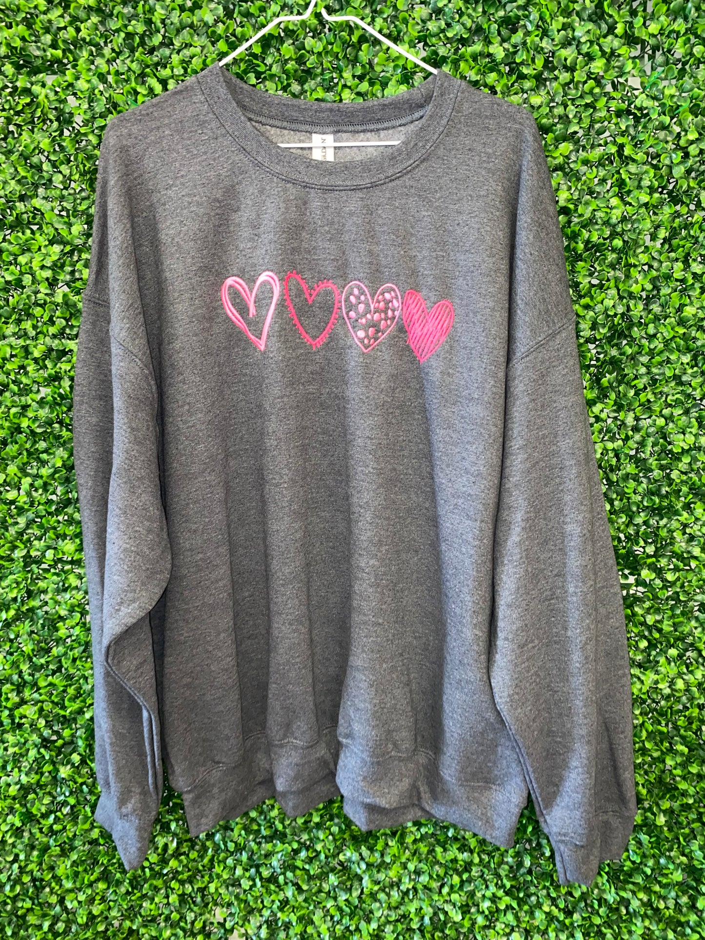 Heart Crew-neck